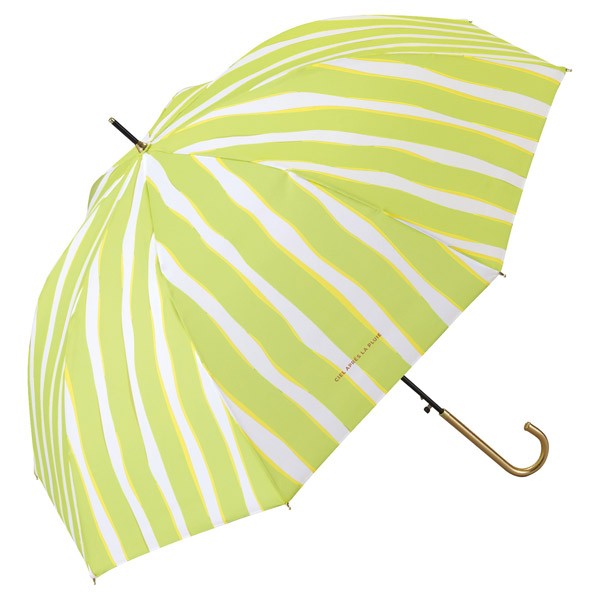 Wpc. 長傘（ジャンプ式） ニュアンスストライプ/GR 【雨晴兼用】